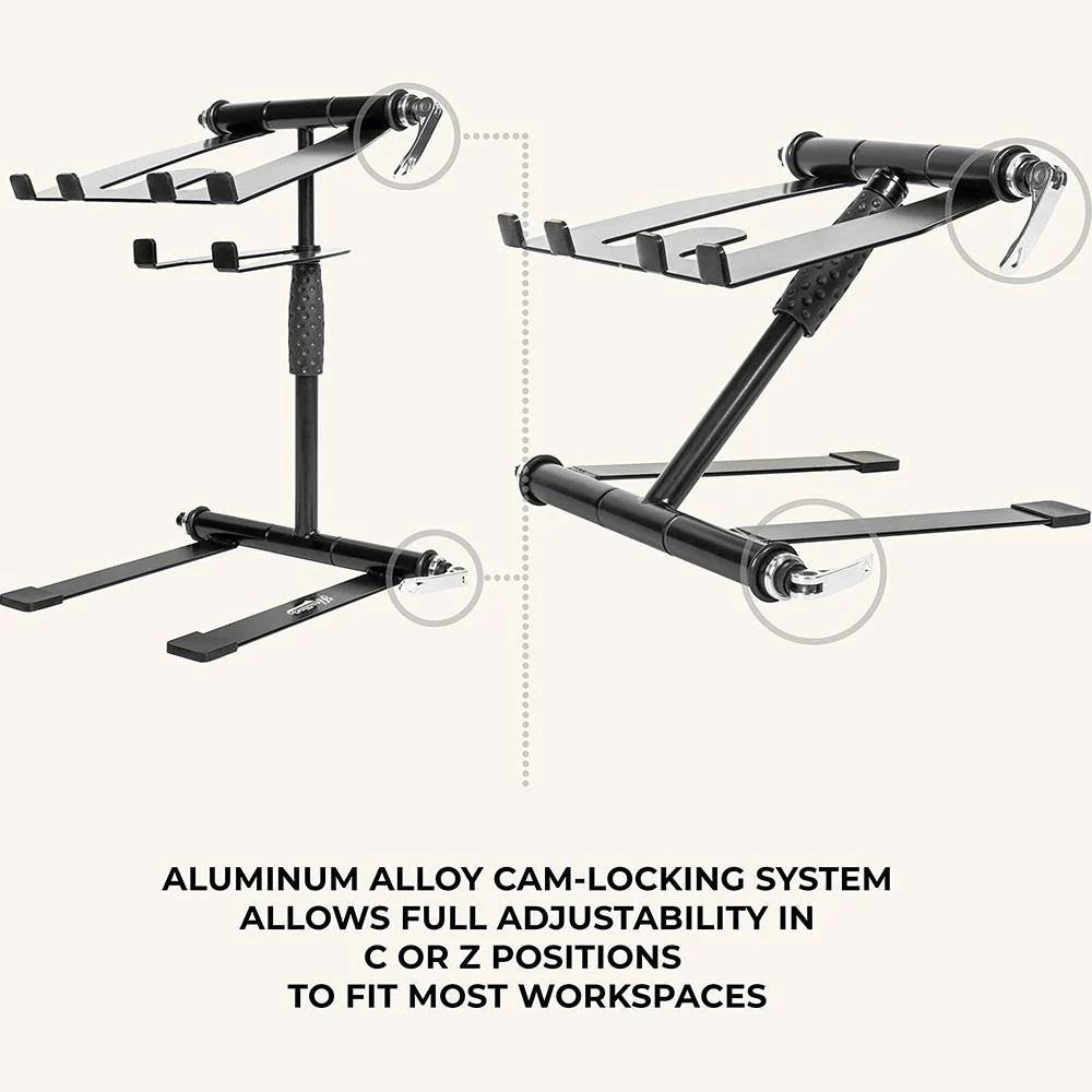 Headliner HL20005 Digistand Pro Laptop Stand for DJs and Musicians, Black - Image 10