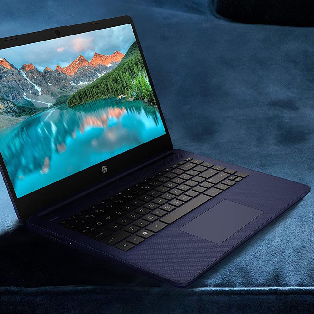 Hewlett Packard 14 HD PC Laptop; AMD 3020e; 4GB RAM/64GB - Blue (14-fq0010nr) - Open Box - Image 8