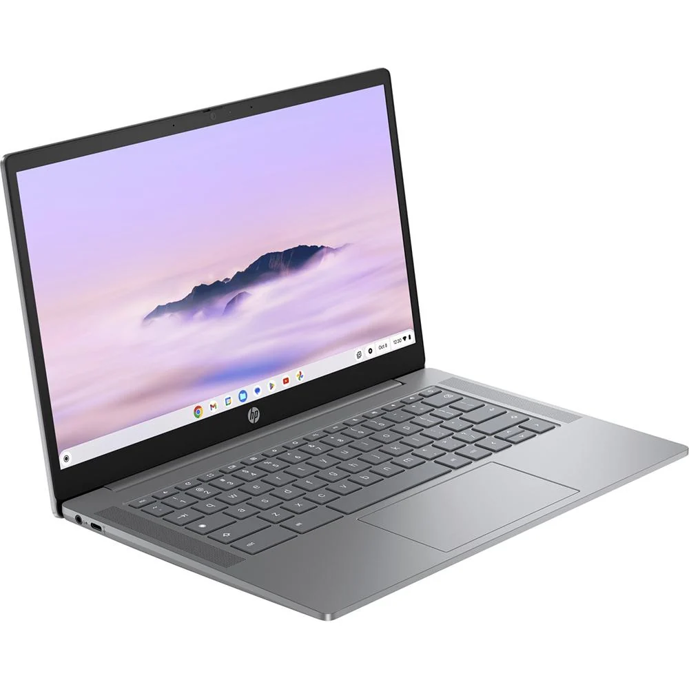 Hewlett Packard 14a-nf0050nr 14 Intel i3-N305 8GB/128GB Chromebook Laptop; Silver - Open Box - Image 3