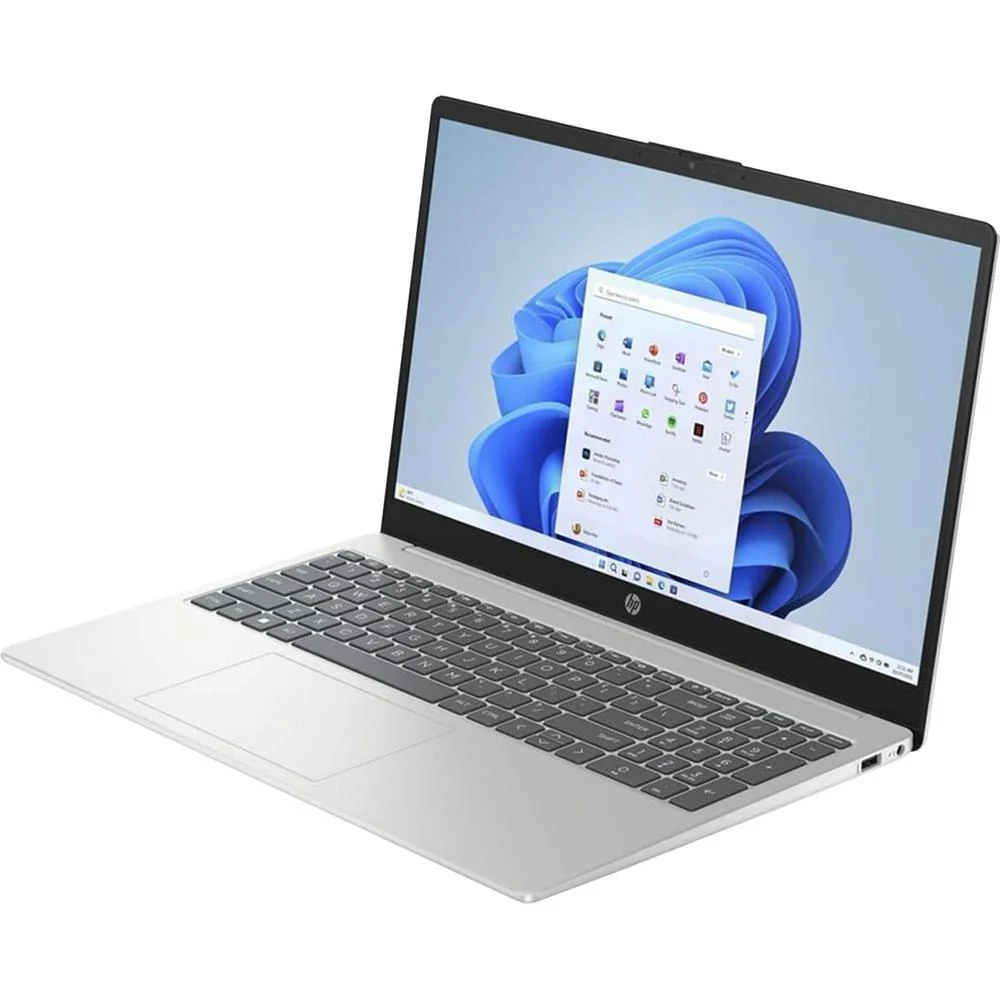 Hewlett Packard 15-fc0382nr 15.6" HD AMD Ryzen 3 7320U 8GB/256GB Laptop, Jet Black - Image 3