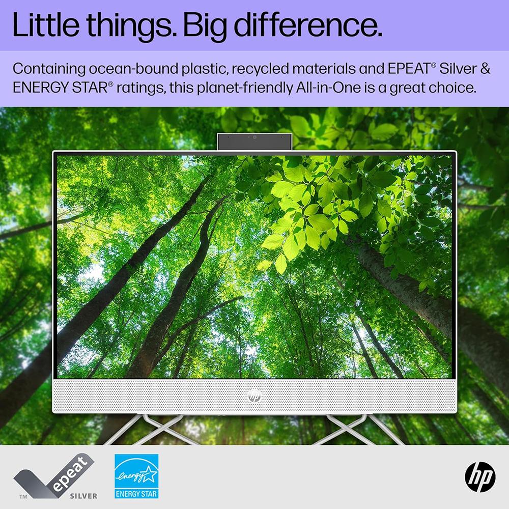 Hewlett Packard 24-cb1210 23.8" Intel i5-1235U 8GB/256GB All-in-One Desktop PC (9Y072AA) - Image 8