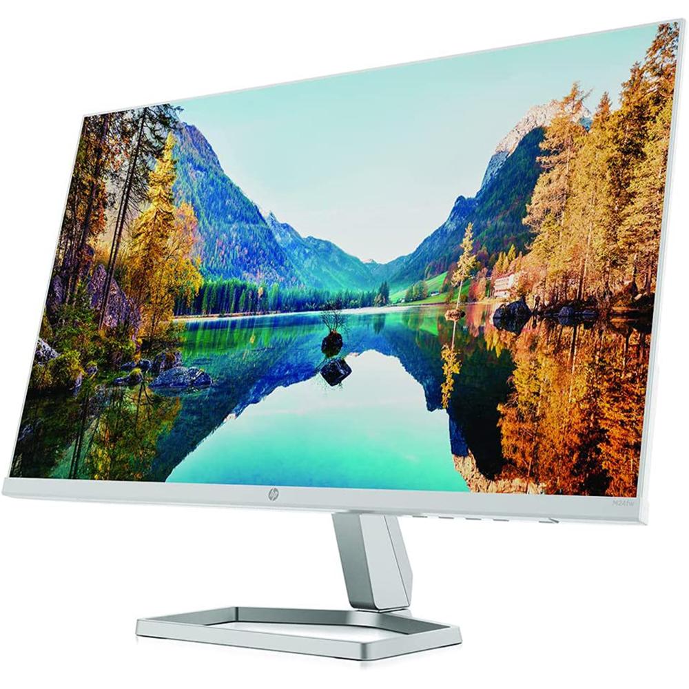 Hewlett Packard 24" FHD PC Monitor with AMD FreeSync White + 2 Year Warranty - Image 4