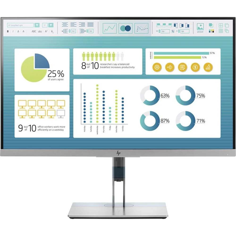 Hewlett Packard 27" EliteDisplay E273 Monitor - 1FH50A8#ABA - Refurbished - Image 7