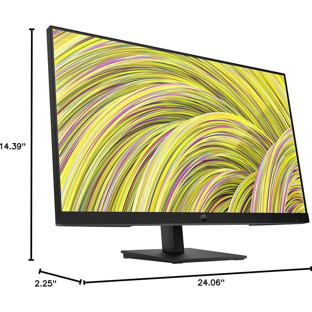 Hewlett Packard P27h G5 27" Full HD 75Hz 16:9 5ms IPS Monitor, Black (64W41AA) - Image 9