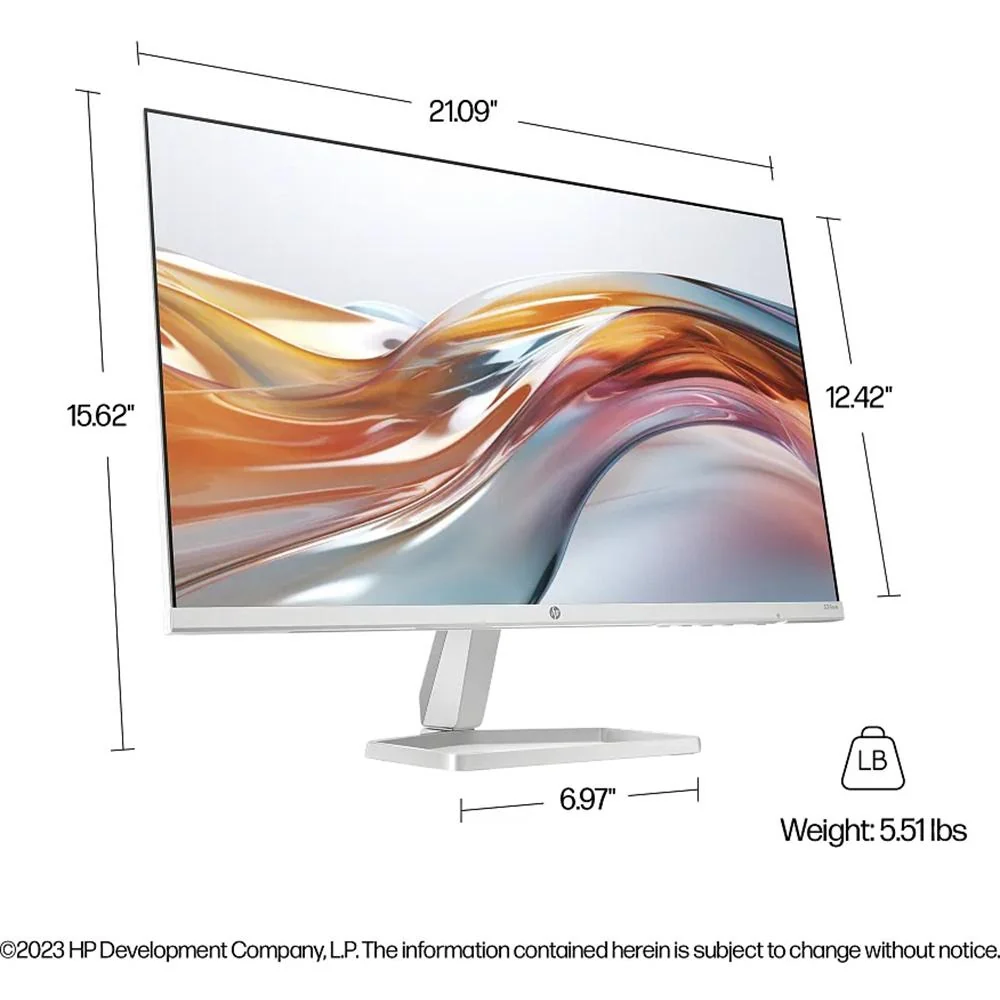 Hewlett Packard 524sw Series 5 23.8" FHD IPS Monitor Open Box + 1 Year Warranty - Image 11
