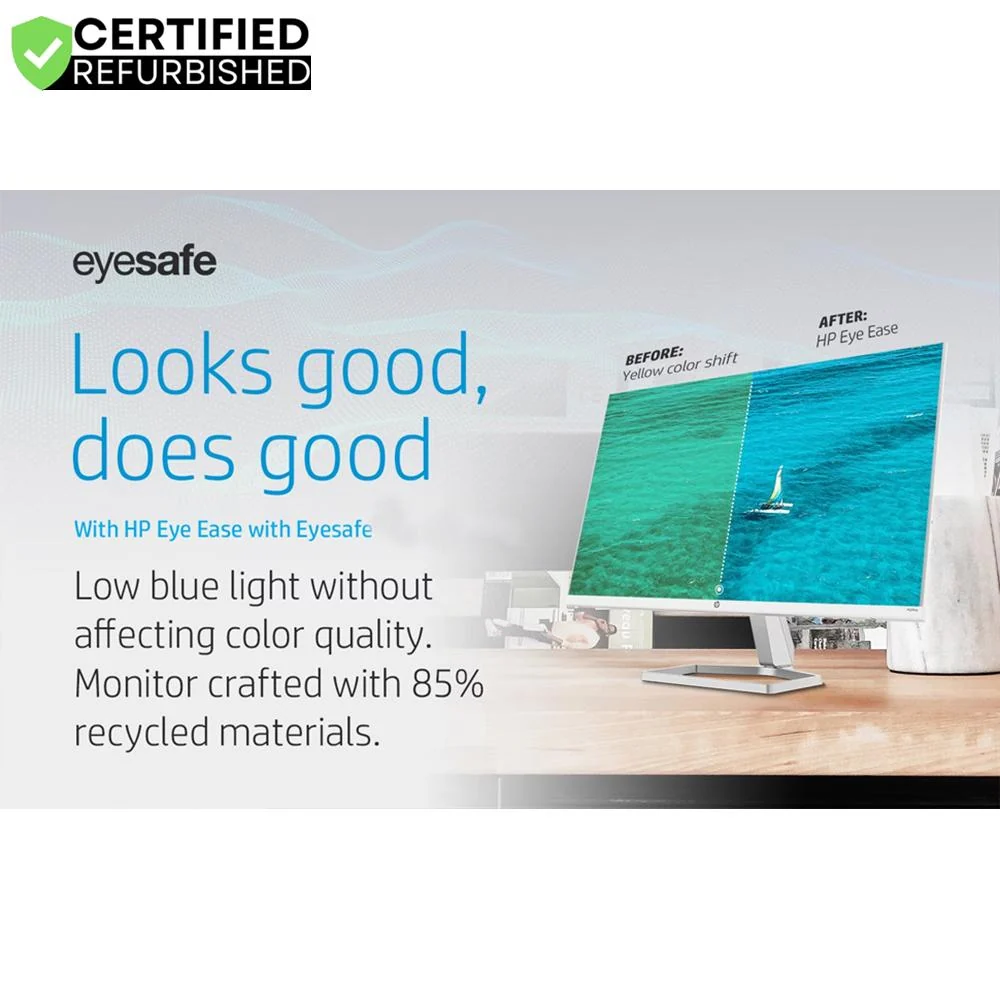 Hewlett Packard 524sw Series 5 23.8" IPS Monitor Renewed with 2 Year Warranty - Image 6