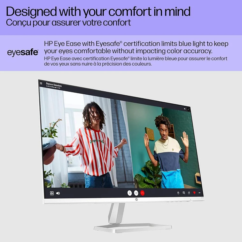 Hewlett Packard 527sa Series 5 27" FHD 1080p 16:9 IPS Dual Monitors with Speakers - Image 7