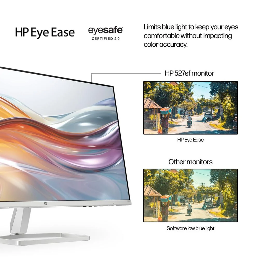 Hewlett Packard 527sf Series 5 27 FHD 100Hz 1500:1 5ms IPS Monitor; Black/Silver - Open Box - Image 8