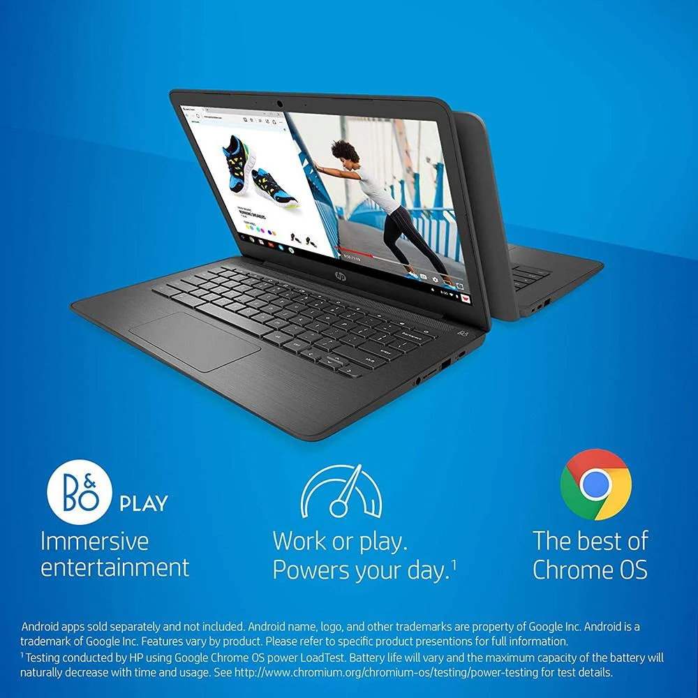 Hewlett Packard Chromebook 14-db0000 14-db0060nr 14" Touchscreen LCD Notebook (OPEN BOX) - Image 3