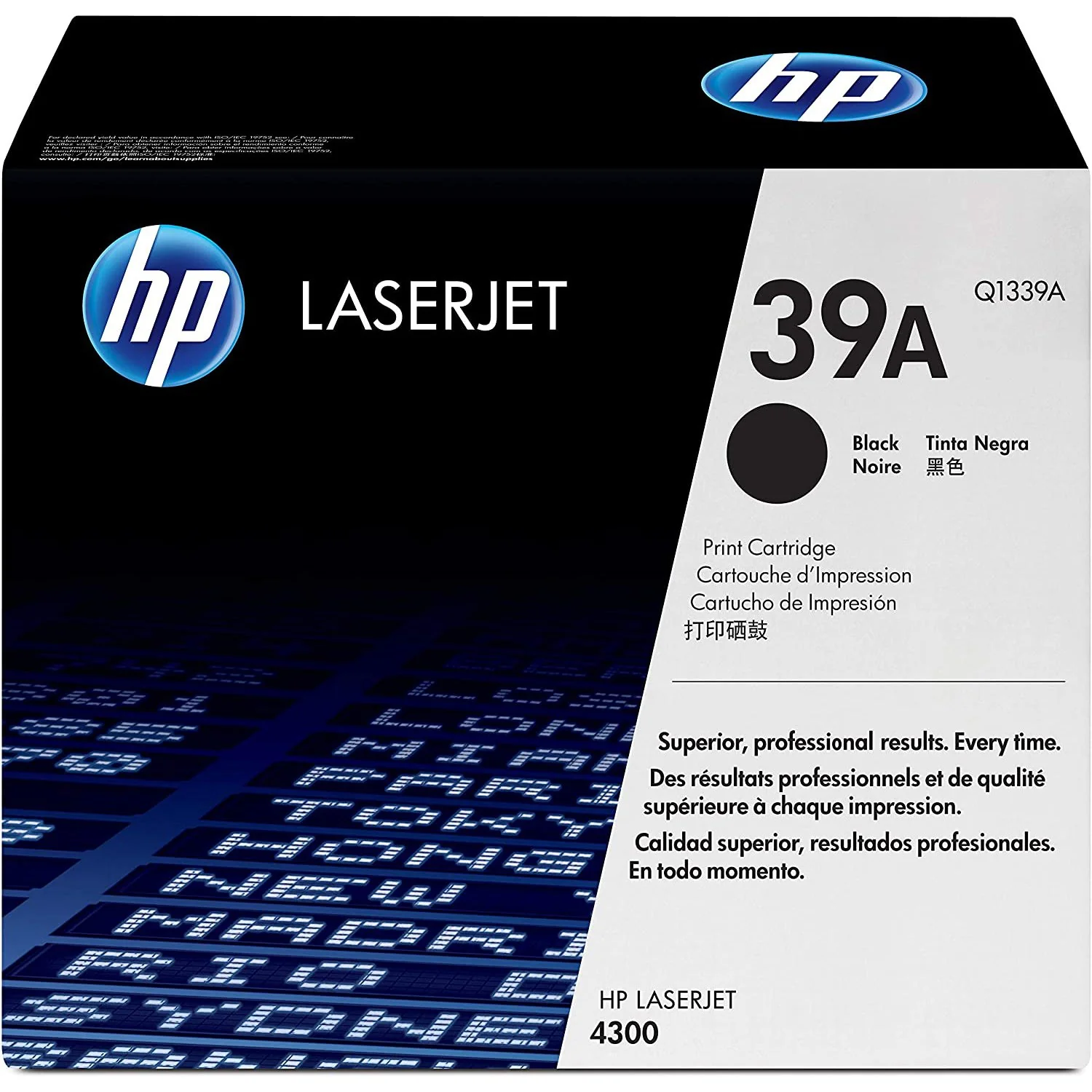 Hewlett Packard Color Laserjet 4300 Series Smart Print Cartridge; Yellow - Open Box