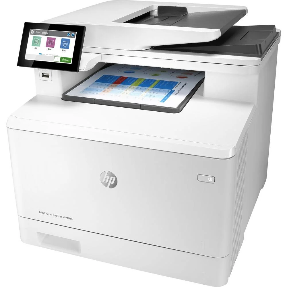Hewlett Packard Color LaserJet Enterprise MFP M480f Multifunction Laser Printer - Image 2