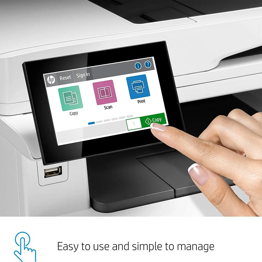 Hewlett Packard Color LaserJet Enterprise MFP M480f Multifunction Laser Printer - Open Box - Image 10