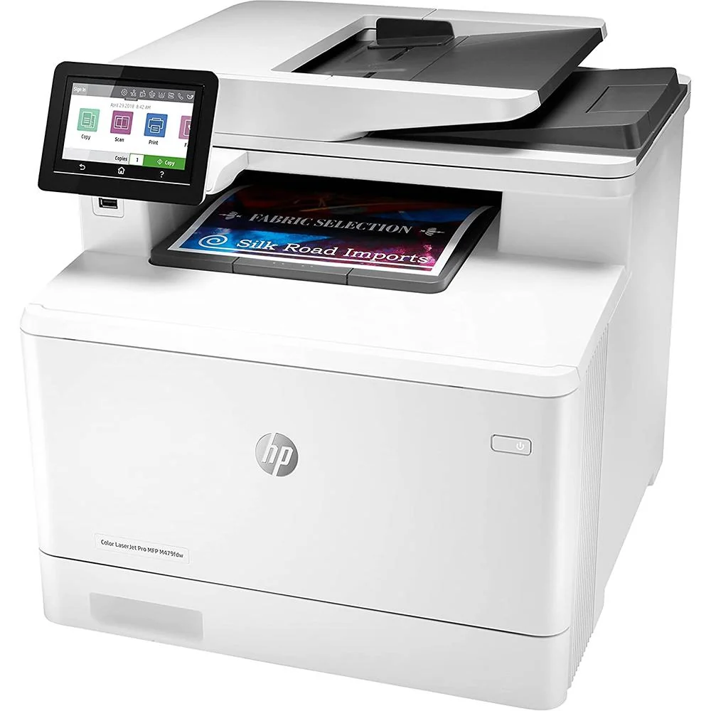 Hewlett Packard Color LaserJet Pro Multifunction M479fdw Wireless Laser Printer - Open Box - Image 2