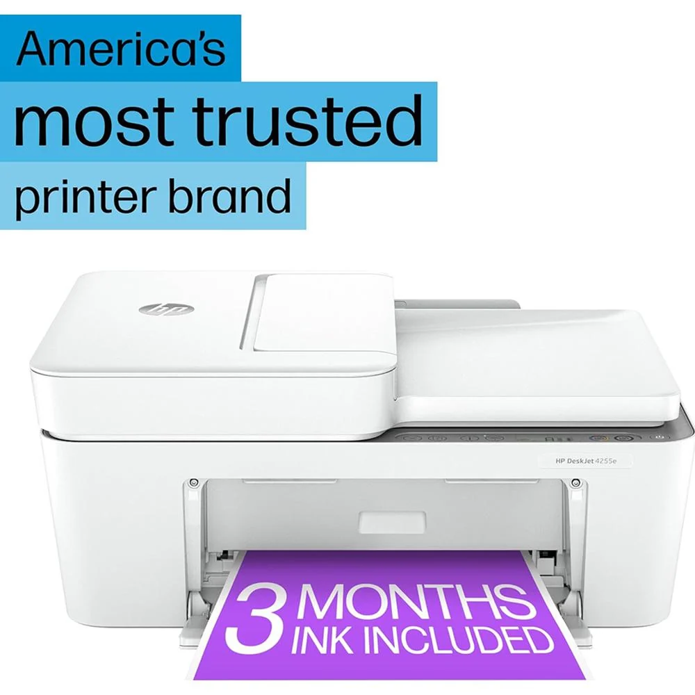 Hewlett Packard DeskJet 4255e Wireless Color Printer Open Box + 1 Year Warranty - Image 11