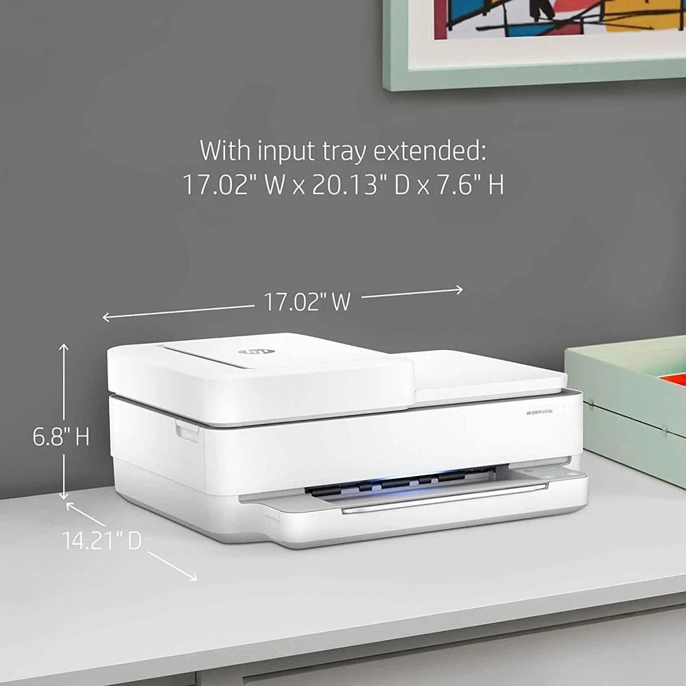 Hewlett Packard Envy 6458E Wireless Color All-in-One Printer - Refurbished, Open Box - Image 11