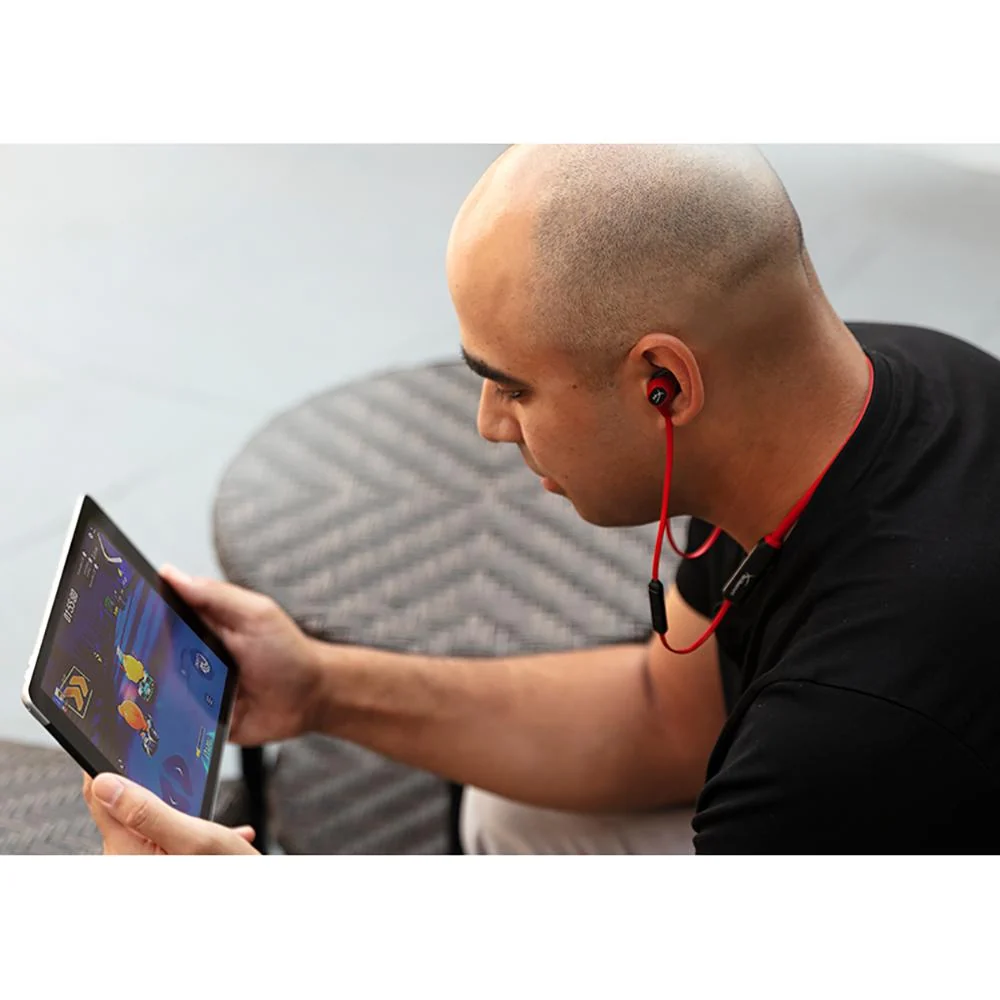 Hewlett Packard HyperX Cloud Buds Bluetooth Wireless Headphones, Red-Black (4P5H7AA) - Image 12