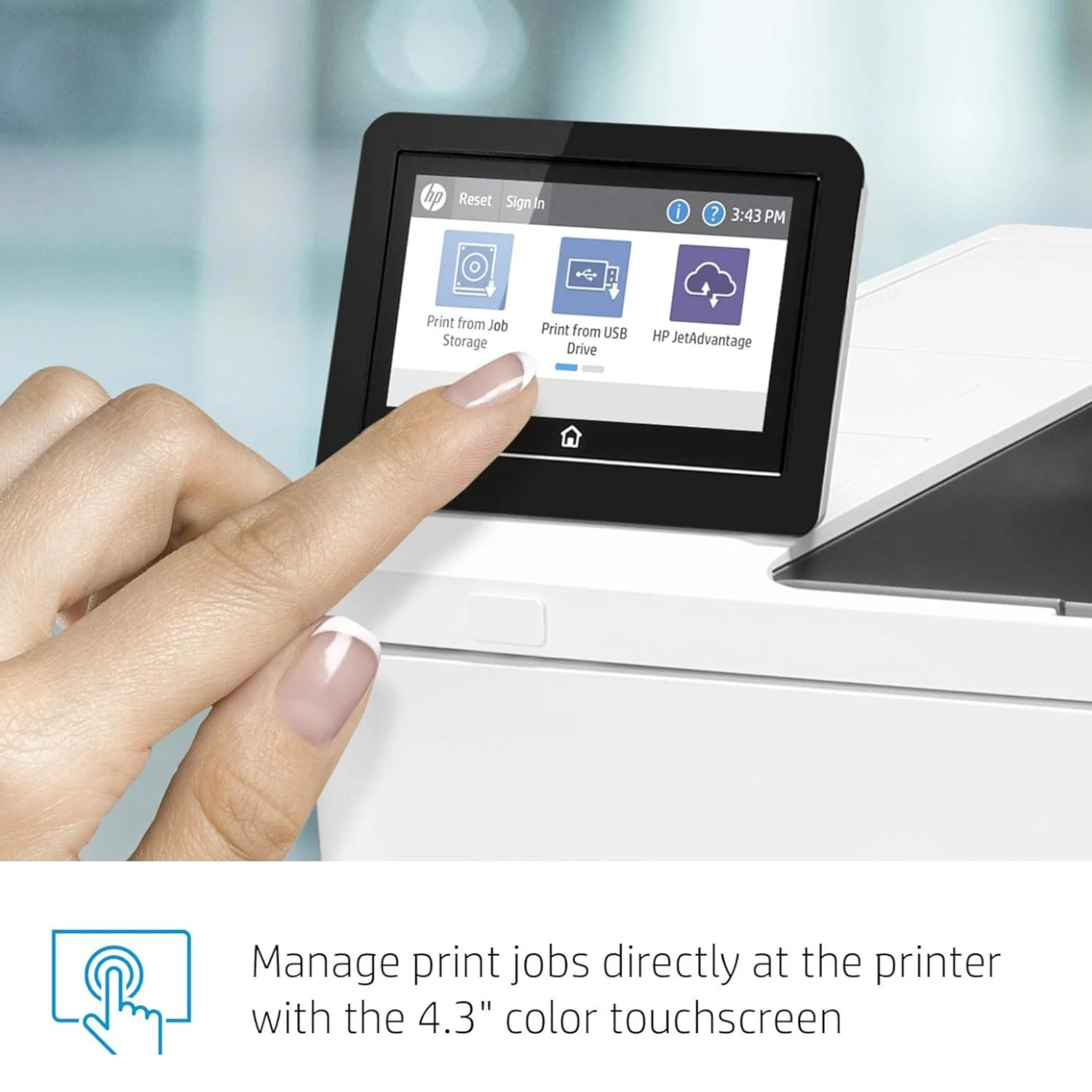 Hewlett Packard LaserJet Enterprise Printer M611dn - Image 10