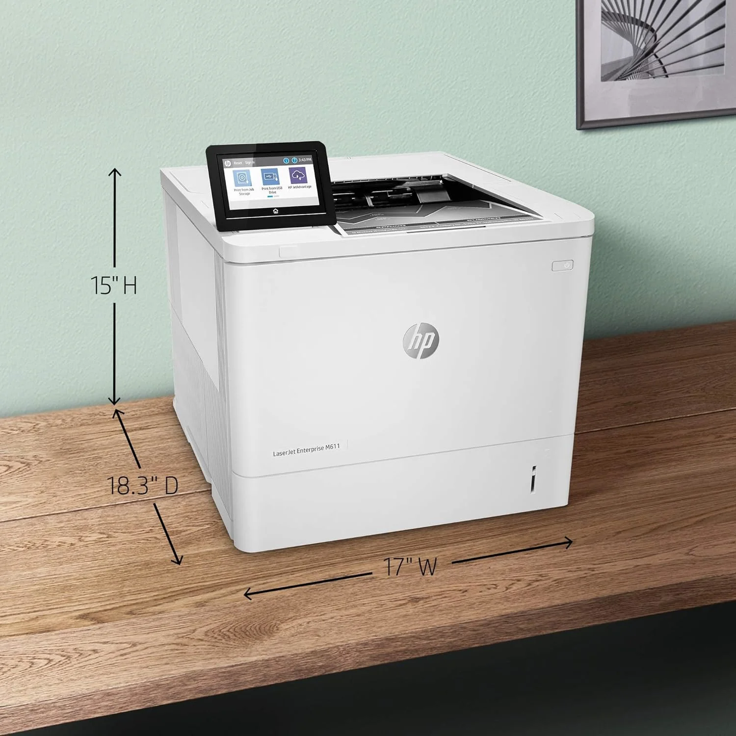 Hewlett Packard LaserJet Enterprise Printer M611dn - Image 11