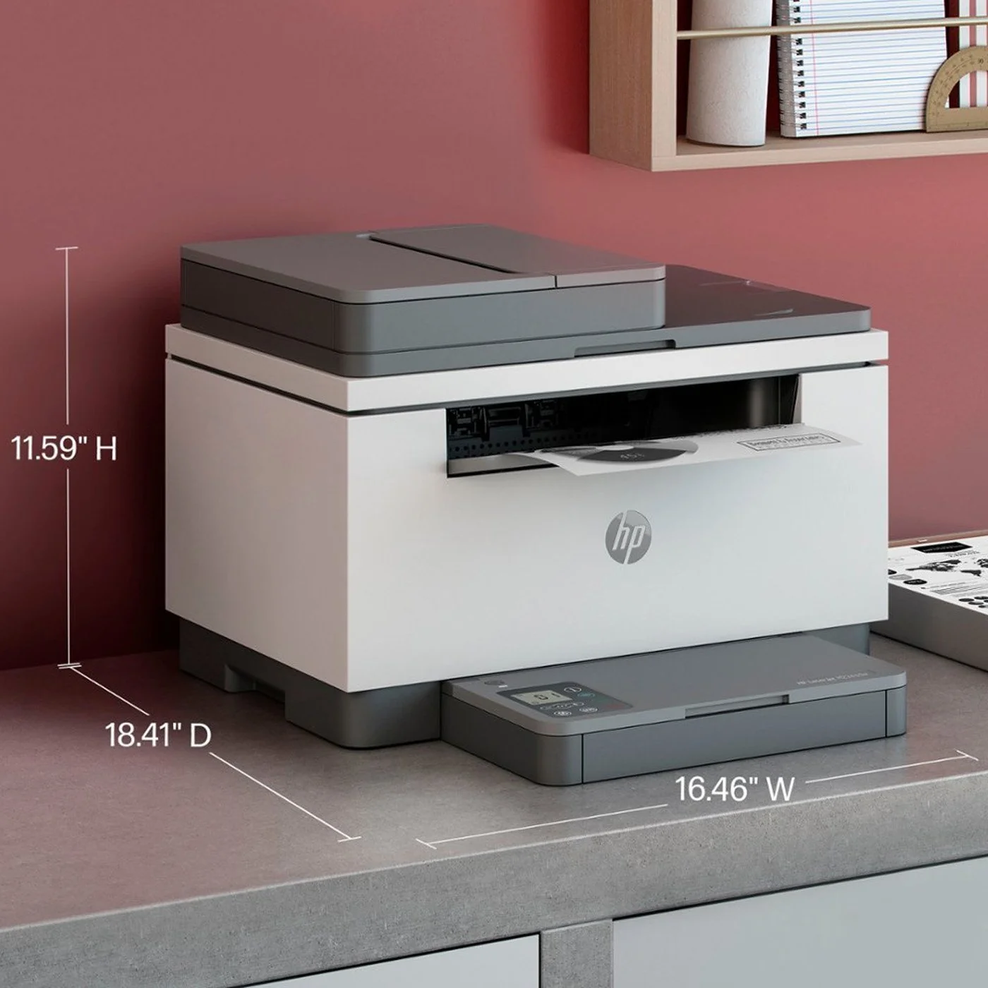 Hewlett Packard LaserJet M234sdw Wireless Black-and-White Laser Printer + Home Office Bundle - Image 10