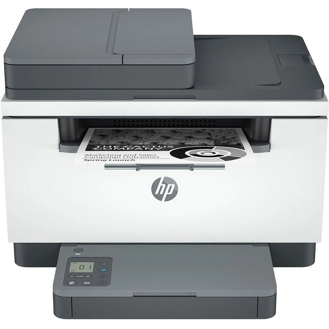 Hewlett Packard LaserJet M234sdw Wireless Black-and-White Laser Printer, White & Slate