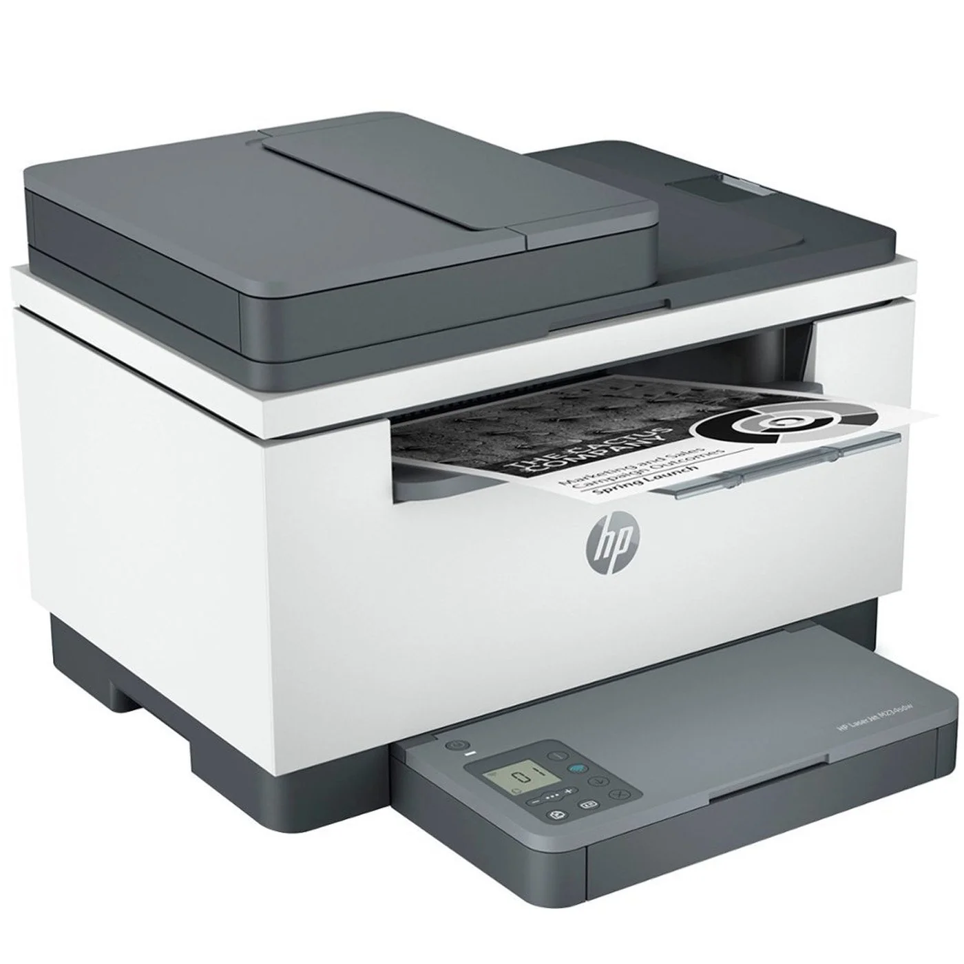 Hewlett Packard LaserJet M234sdw Wireless Black-and-White Laser Printer, White & Slate - Image 10