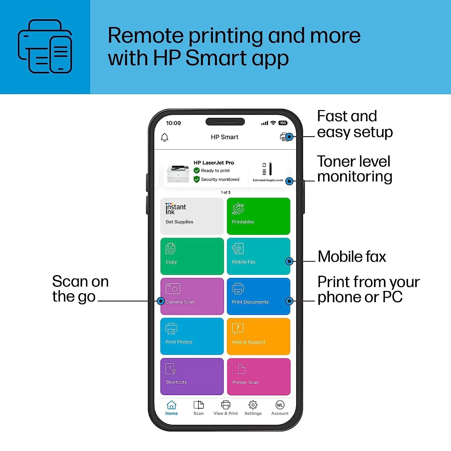 Hewlett Packard LaserJet Pro 4001dn Black and White Printer (2Z600F#BGJ) - Image 4