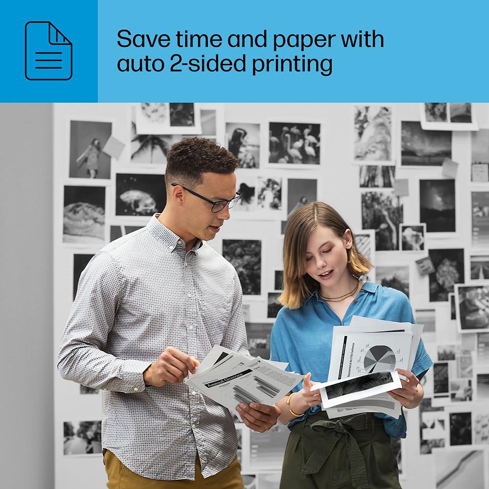 Hewlett Packard LaserJet Pro Laser All-in-One Monochrome Printer w/ Printer Essentials Bundle - Image 11