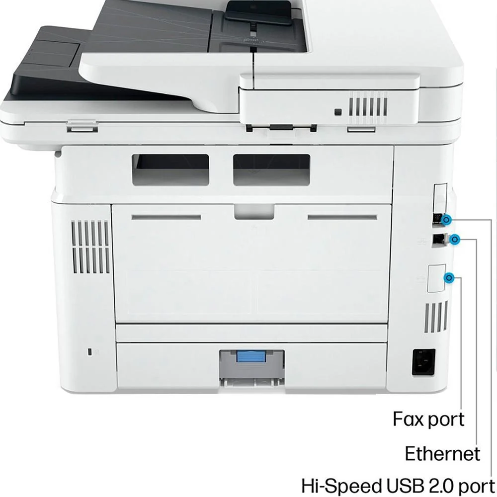 Hewlett Packard LaserJet Pro MFP 4101fdw Wireless Black & White Printer with Fax, Factory Refurb - Image 5