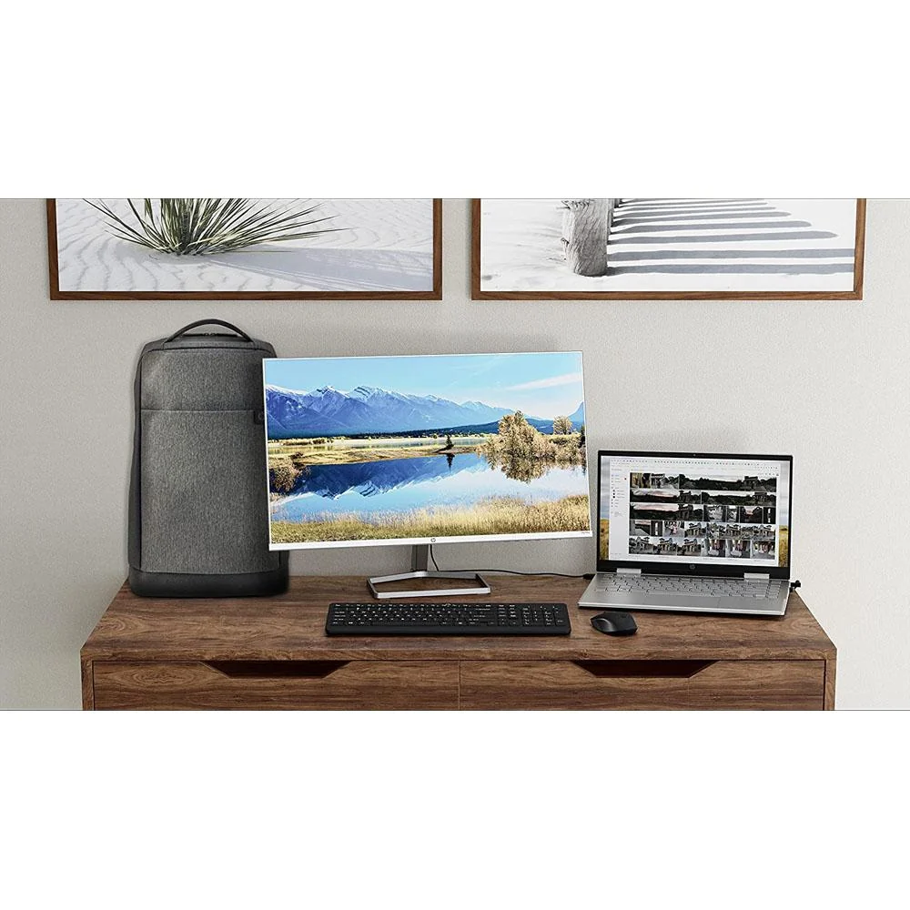Hewlett Packard M27fwa 27" Full HD 1080p 16:9 75Hz FreeSync HDMI VGA IPS Monitor - Image 2