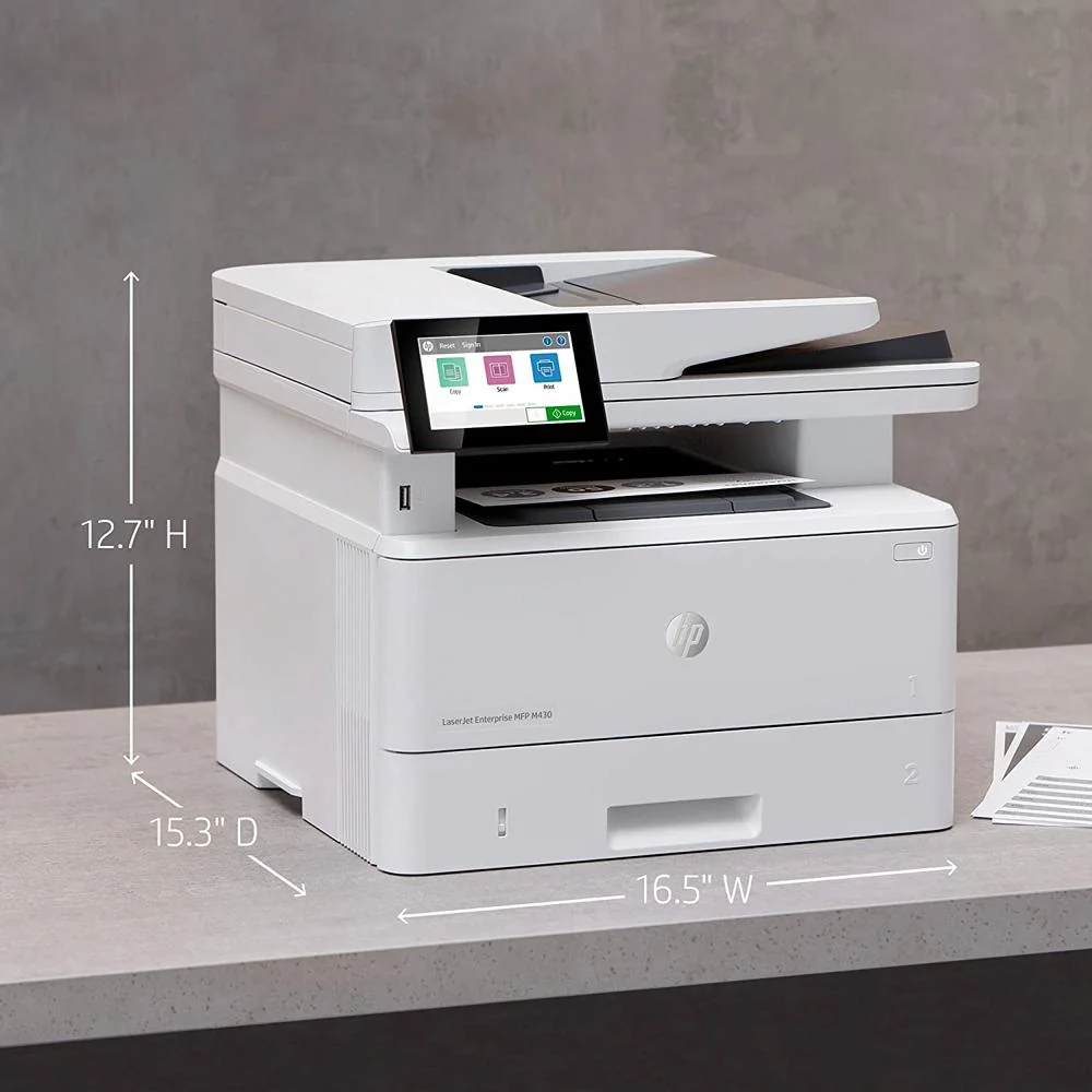 Hewlett Packard M430f Monochrome All-in-One Laser Printer Open Box+1 Yr Warranty - Image 10