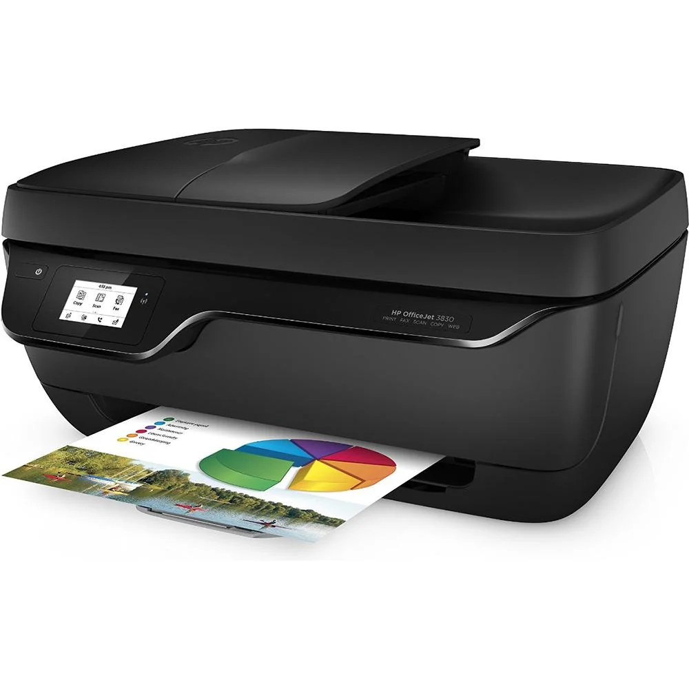 Hewlett Packard Officejet 3830 e-All-in-One Wireless Color Photo Printer with Scanner and Copier - Image 3