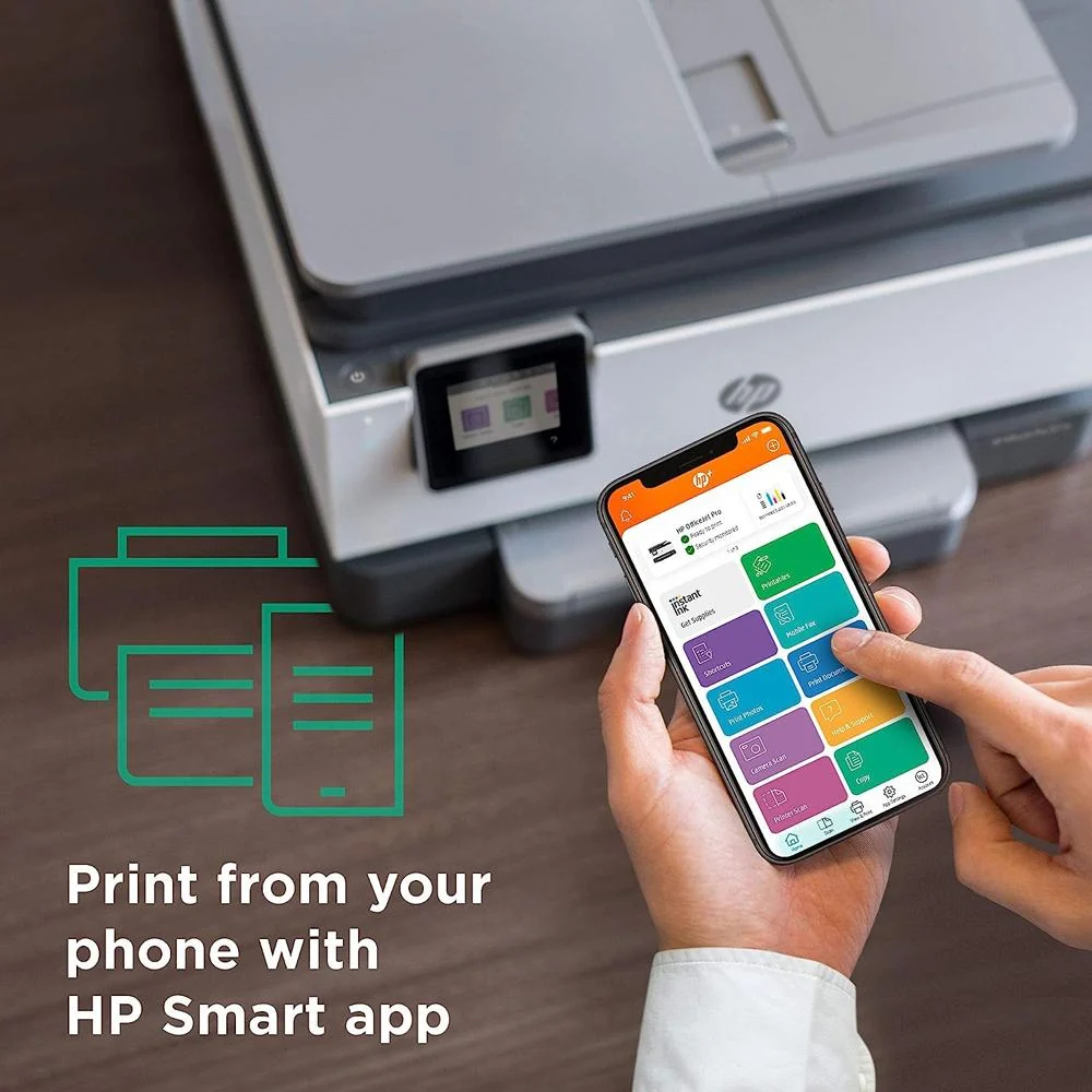 Hewlett Packard OfficeJet PRO 9015e Wireless All-in-One Printer, White - Open Box - Image 10
