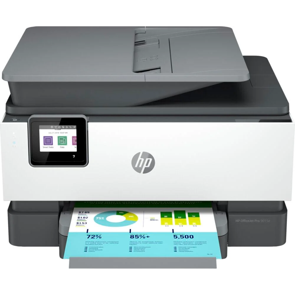 Hewlett Packard OfficeJet PRO 9015e Wireless All-in-One Printer, White - Open Box - Image 3