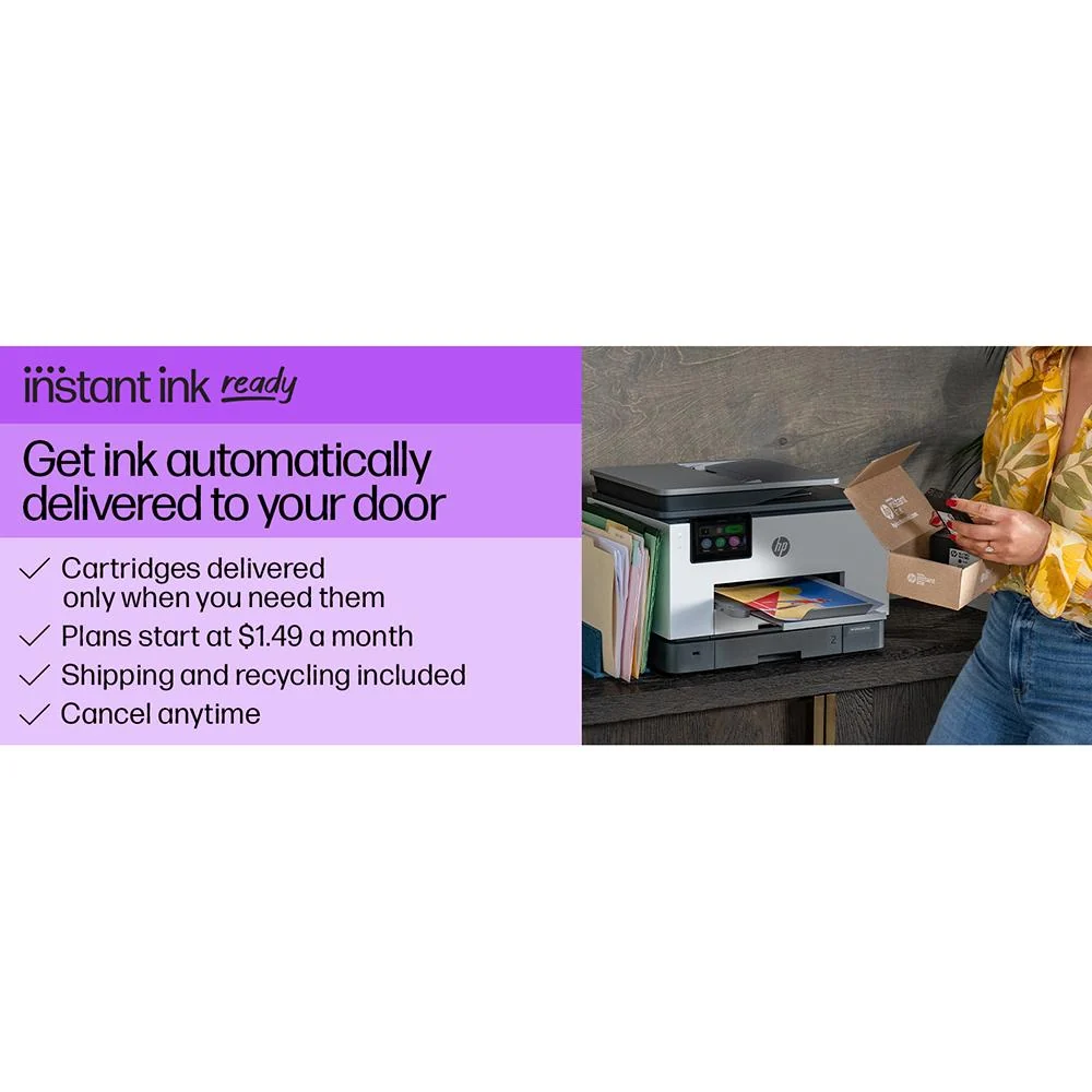 Hewlett Packard OfficeJet Pro 9135e Wireless Color Inkjet All-in-One Printer (404M0A) - Image 12