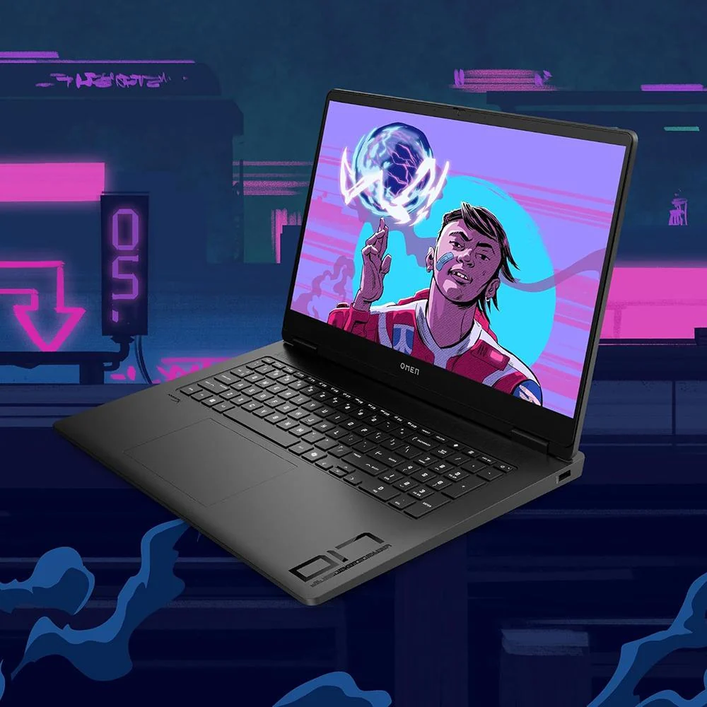 Hewlett Packard OMEN 17-db0010nr 17.3" AMD Ryzen 7 8845HS 32GB/1TB CoPilot Gaming Laptop - Image 11