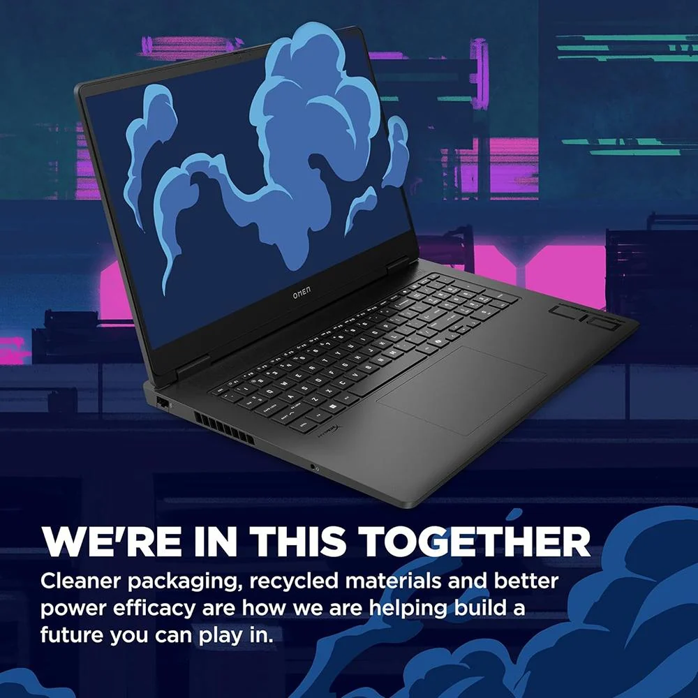 Hewlett Packard OMEN 17-db0010nr 17.3" AMD Ryzen 7 8845HS 32GB/1TB CoPilot Gaming Laptop - Image 8