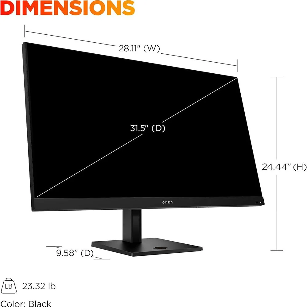 Hewlett Packard OMEN by HP 31.5 inch Smart Gaming Monitor - Image 5