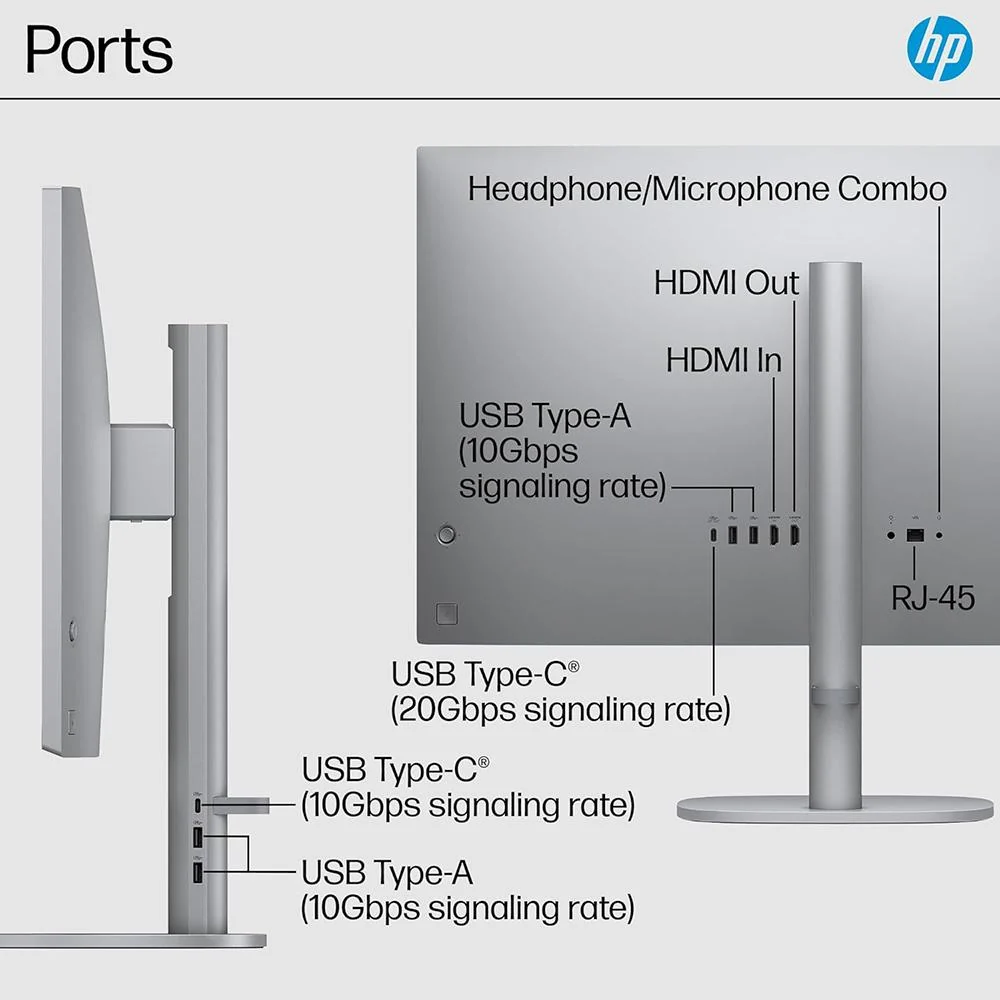 Hewlett Packard OmniStudio X 27" Touch Intel Ultra 7 155H 16GB/1TB All-in-One Desktop PC - Image 3