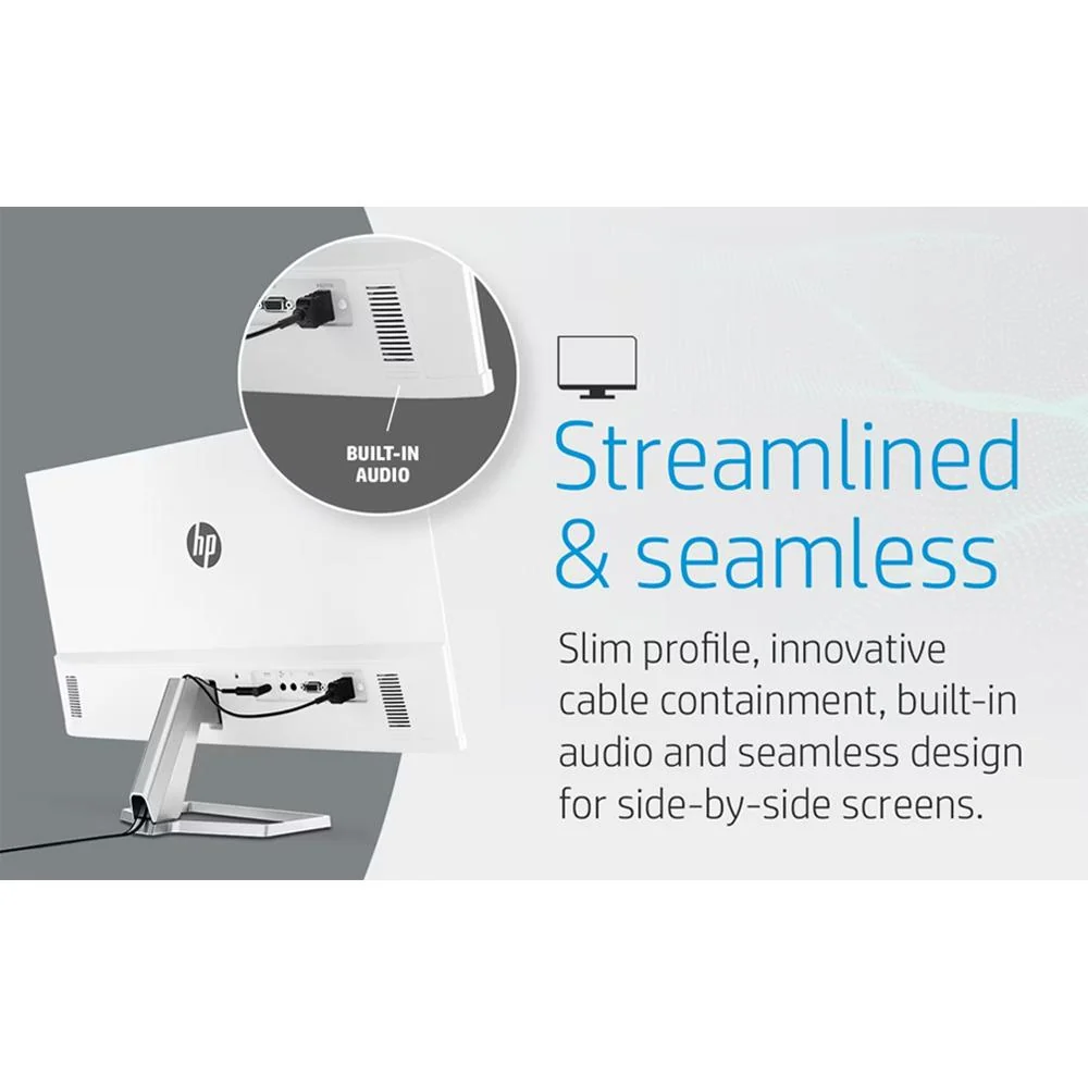 Hewlett Packard Series 5 23.8" Monitor w/ Speakers + Softwares & 2 Year Warranty - Image 11