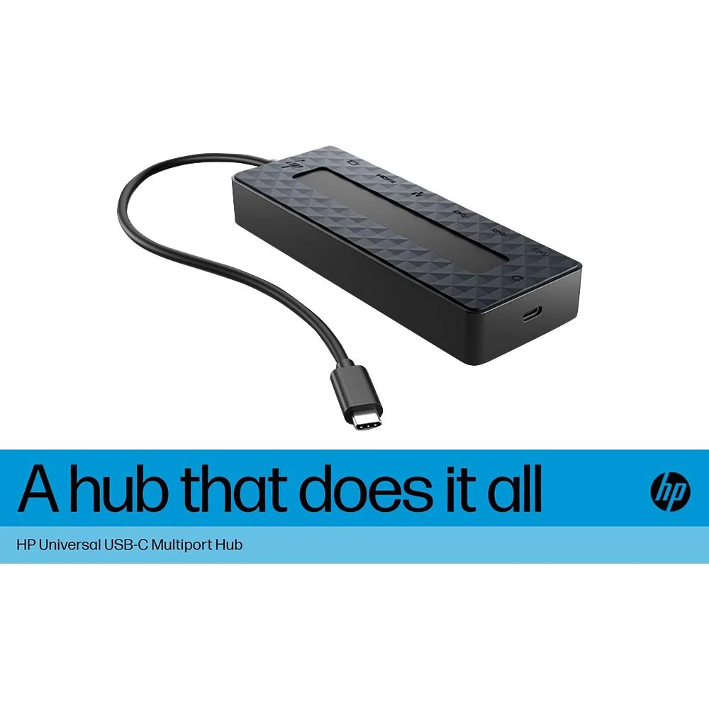 Hewlett Packard Universal USB-C Multiport Hub - 50H55UT - Image 8
