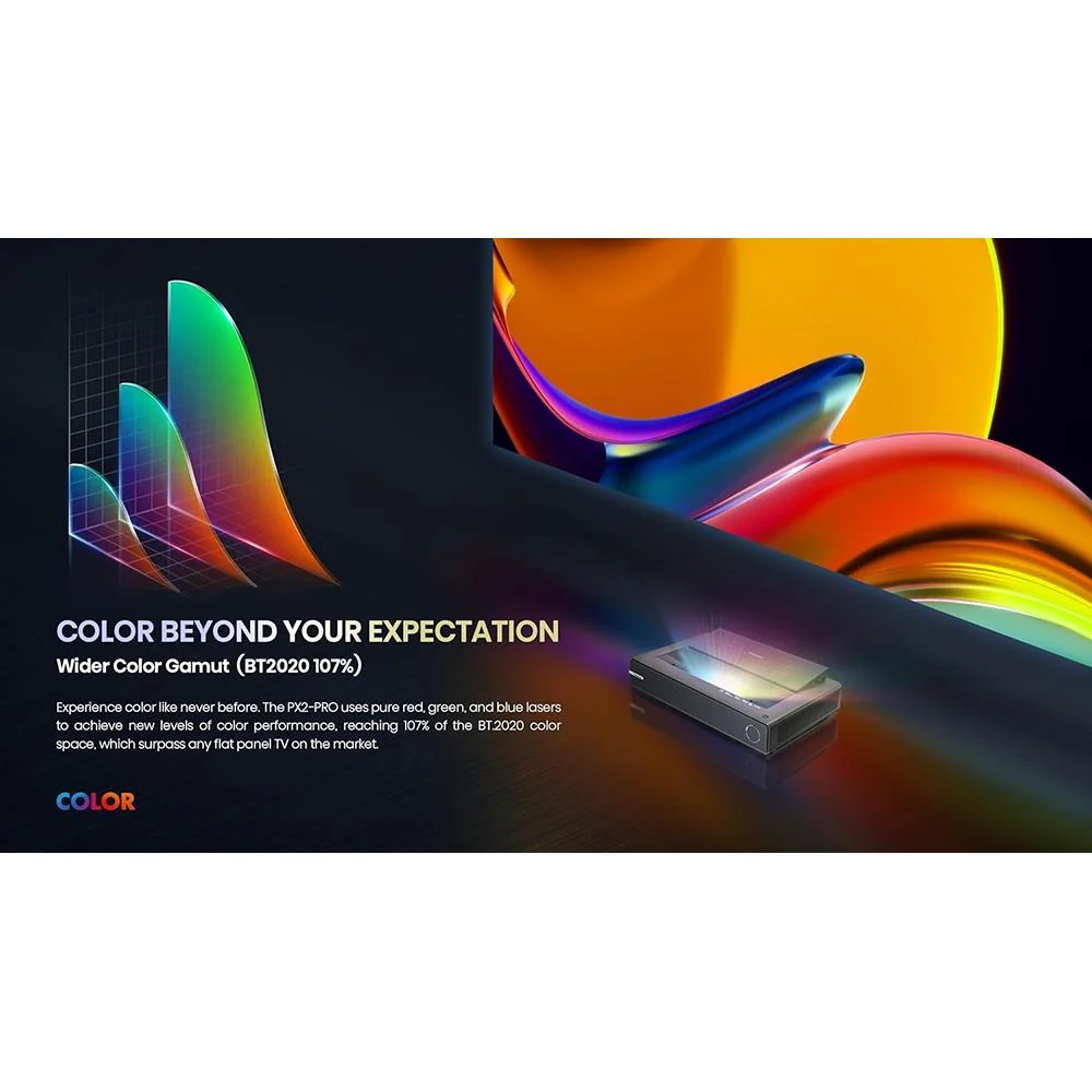 Hisense 2400-Lumen UHD 4K Laser DLP Smart Projector Open Box + 1 Year Warranty - Image 8