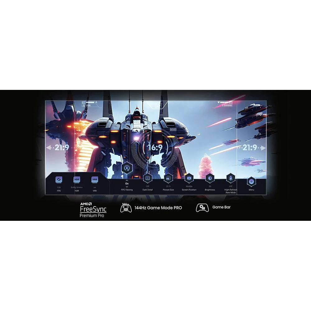 Hisense 55 Inch U7 Series Mini-LED ULED 4K Google TV 2023 Model - 55U7K - Open Box - Image 3