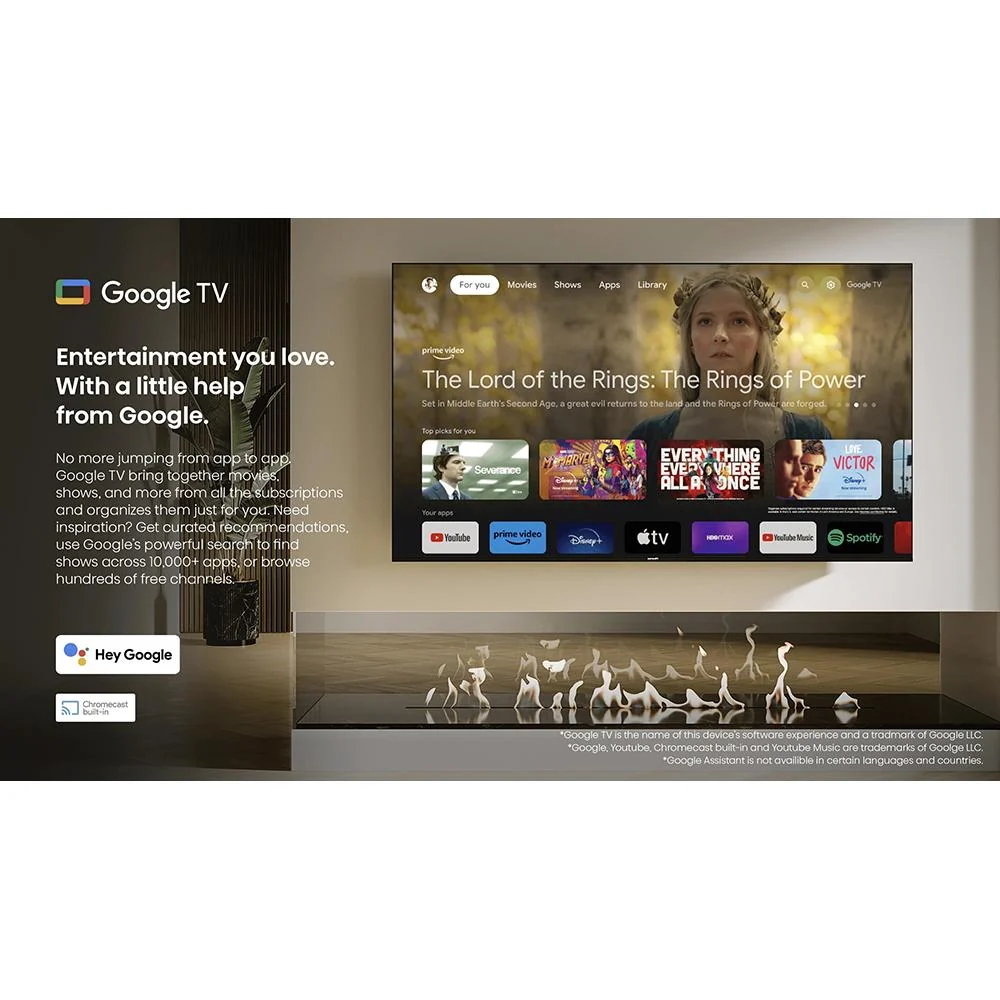 Hisense 55 Inch U7 Series Mini-LED ULED 4K Google TV 2023 Model - 55U7K - Open Box - Image 4