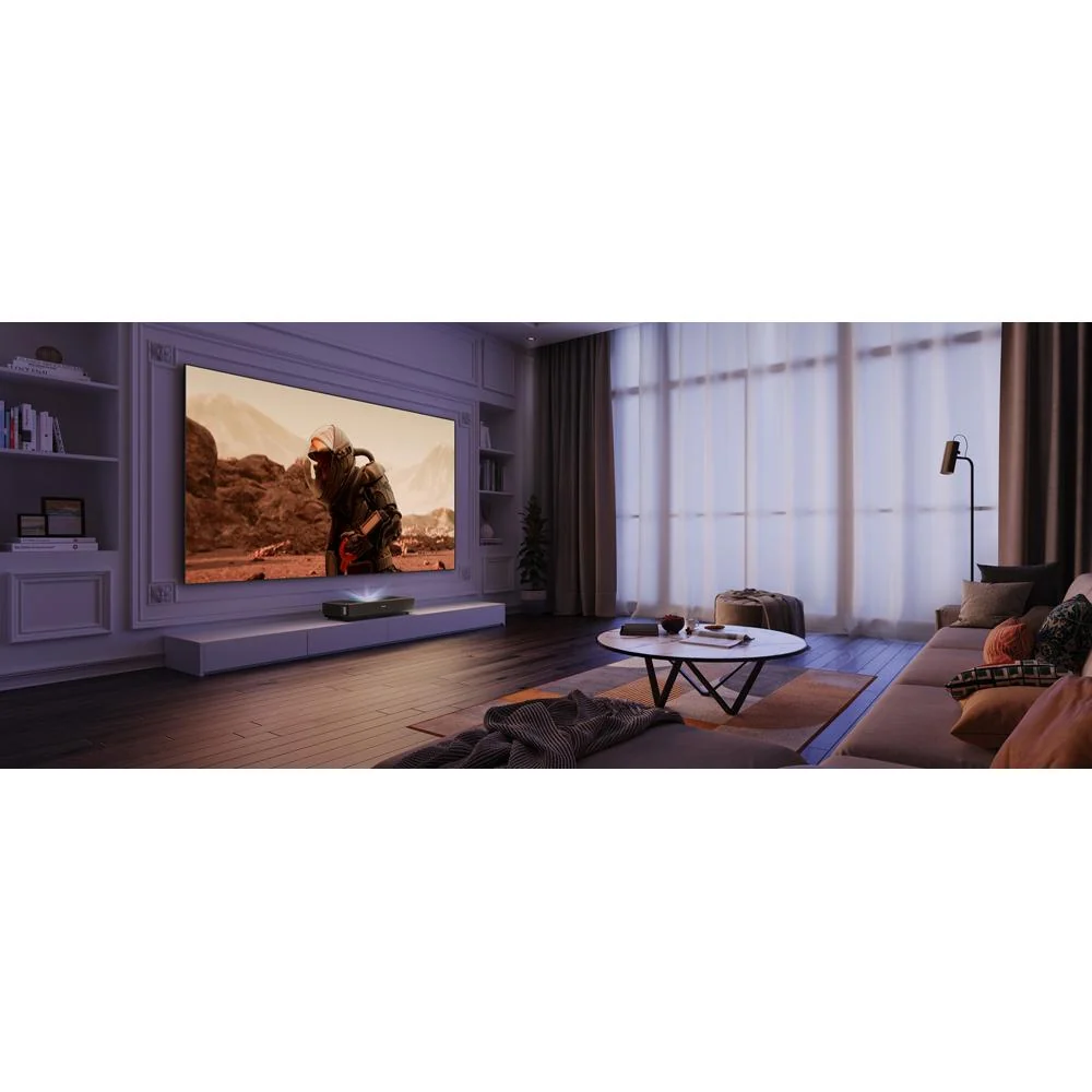 Hisense L5H 2700-Lumen UHD 4K UST Laser Smart Home  Projector w/ 100in ALR Screen - Image 12
