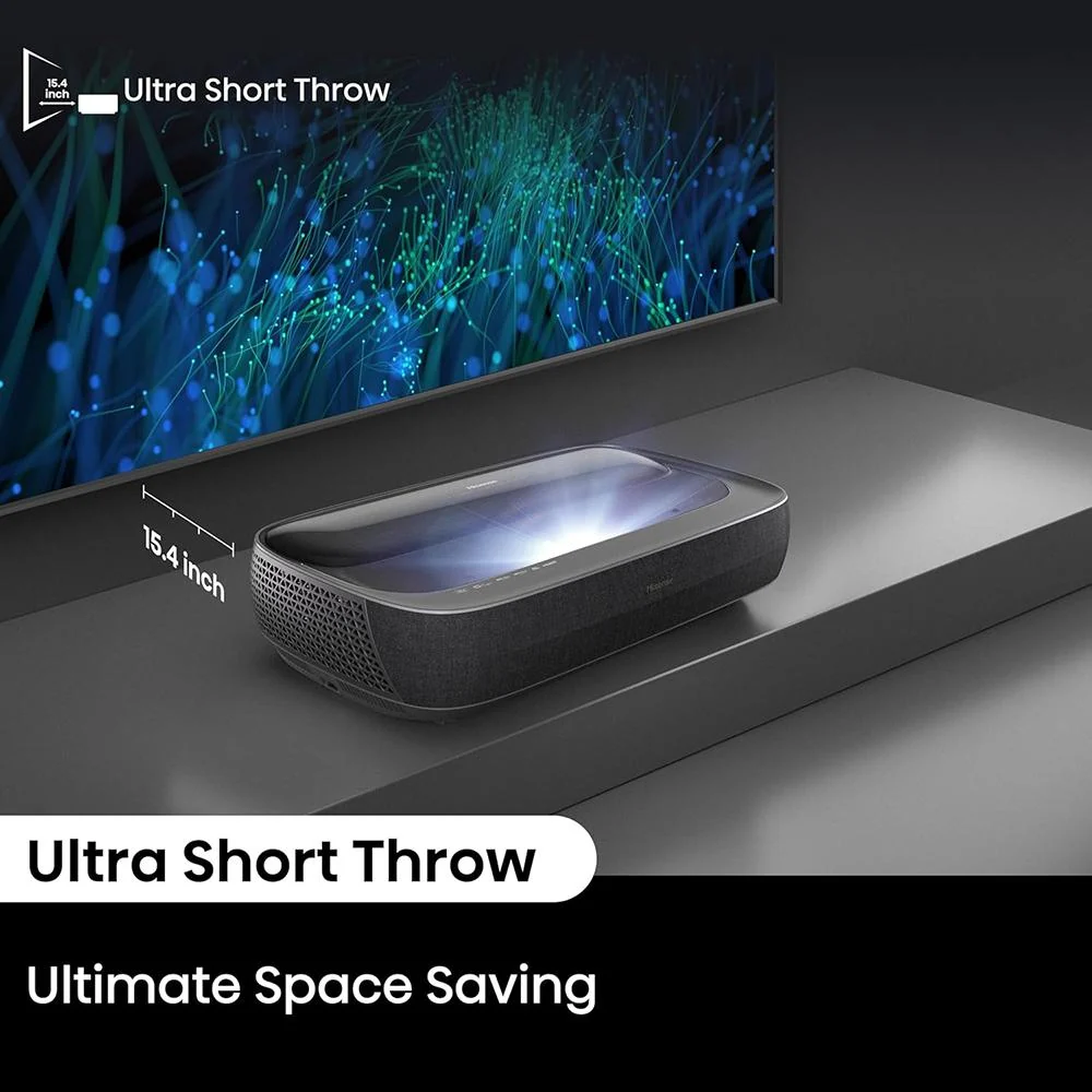 Hisense L9H 3000-Lumen 4K Laser DLP Smart Home Projector w/ 120in ALR Screen - Open Box - Image 12