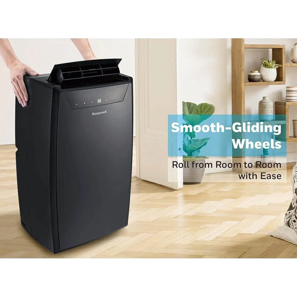 Honeywell MN1CFSBB8 11,000 BTU Portable Air Conditioner, Dehumidifier, Fan - Black - Image 5