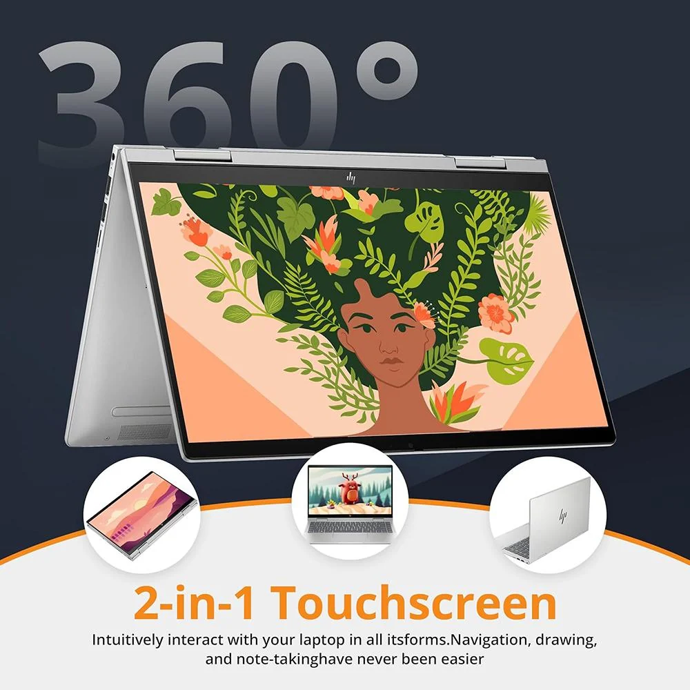 HP-Consumer Remarketing 14" Envy x360 2-in-1 FHD Touchscreen Laptop - 7H9Y1UAR#ABA - Image 4