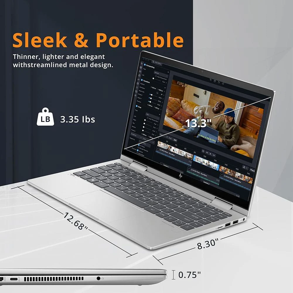 HP-Consumer Remarketing 14" Envy x360 2-in-1 FHD Touchscreen Laptop - 7H9Y1UAR#ABA - Image 8
