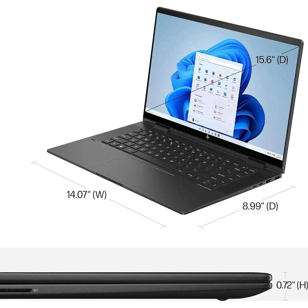 HP ENVY x360 15-fh0013dx 15.6" AMD Ryzen 5 8GB/256GB Laptop - Refurbished - Image 7