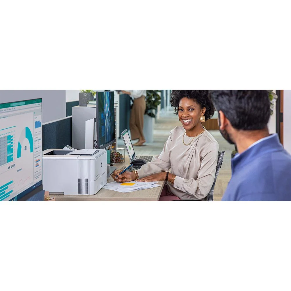 Hewlett Packard LaserJet Enterprise M406dn Monochrome Printer built-in Ethernet - Image 7